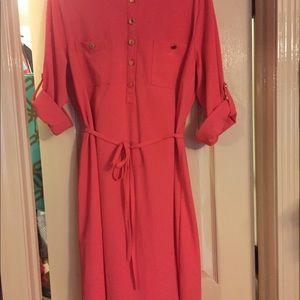 Liz Claiborne coral dress